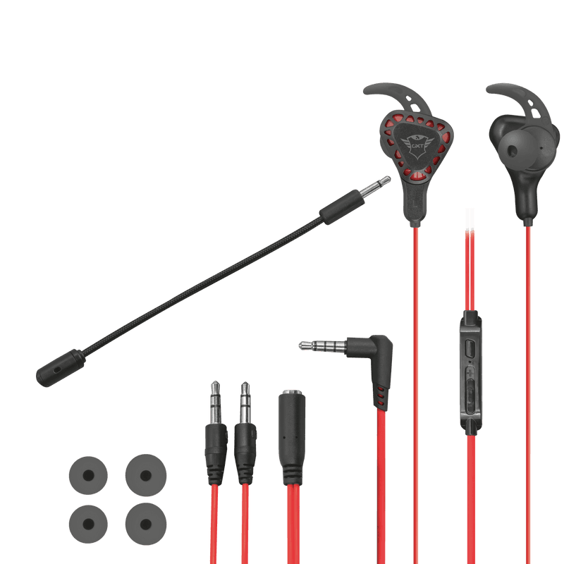 Casti Gaming In-ear Trust GXT 408 Cobra, Wired, Multicolor - 3