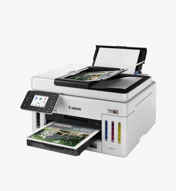 Multifunctional inkjet color CISS Canon Maxify GX6140, ( Print,Copy,Scan, Cloud), - 4