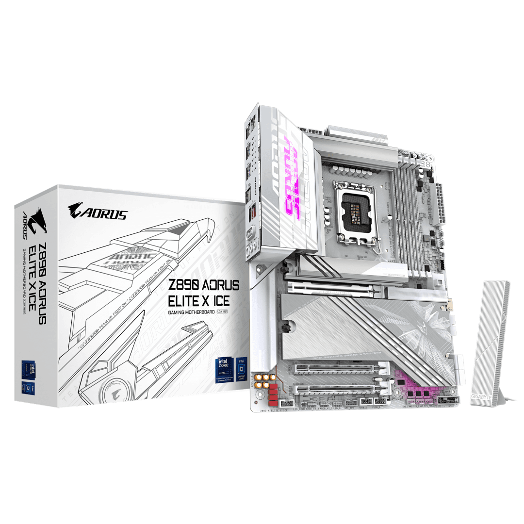 Placa de baza Gigabyte Z890 AORUS ELITE X ICE, Socket