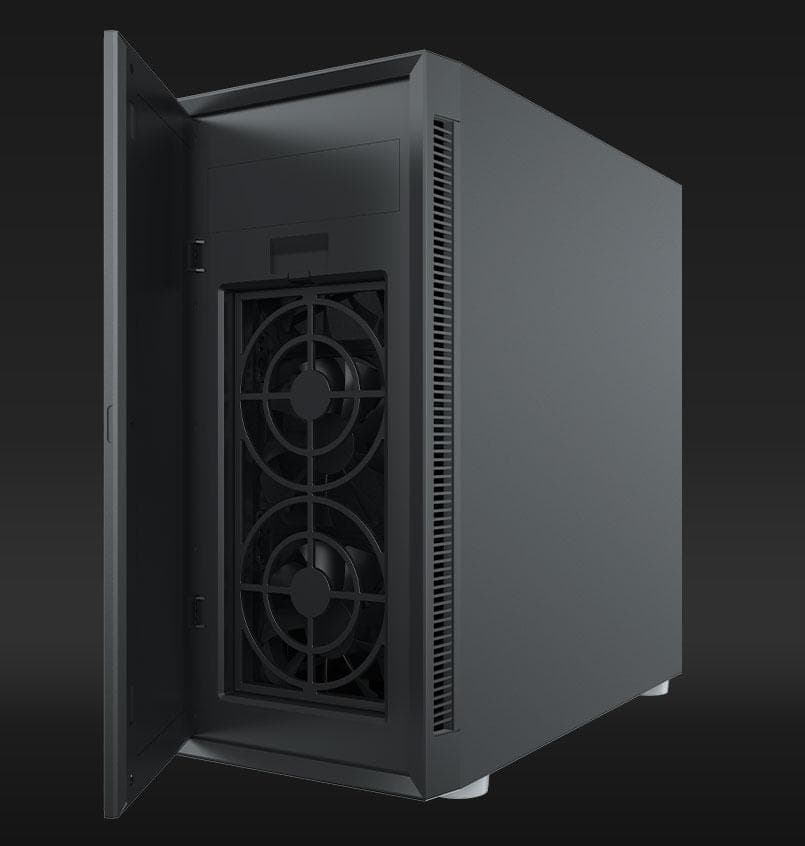 Carcasa AQIRYS ULAS, Mid Tower, Black - 3