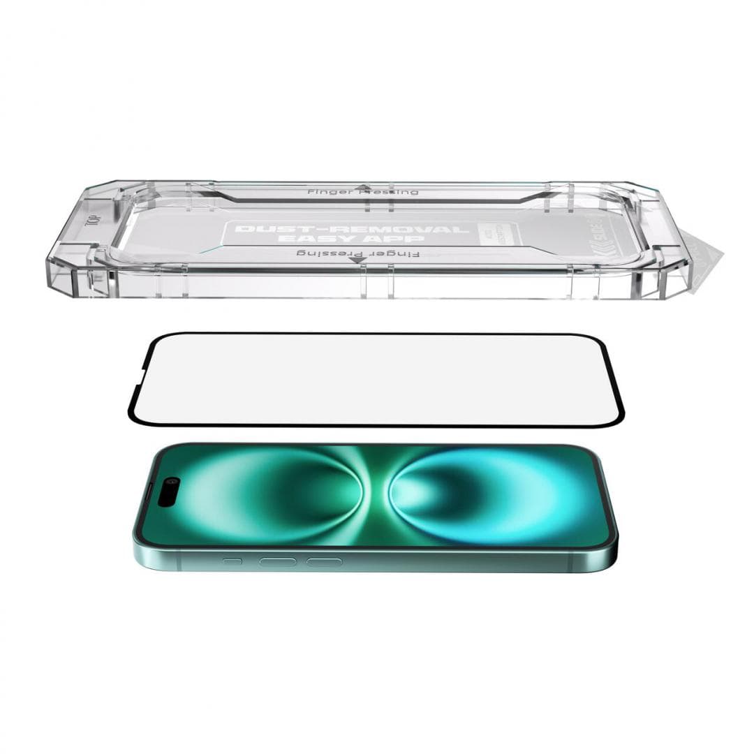NEXT ONE All-rounder Glass Screen Protector for iPhone 16 - 2