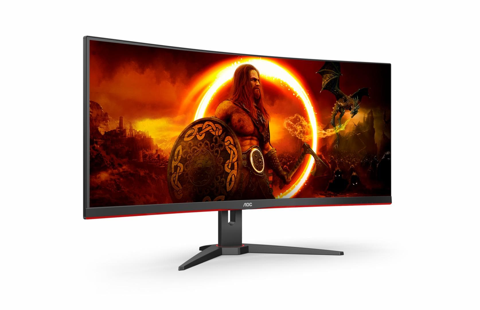 Monitor AOC 34" CU34G2XE/BK - 3