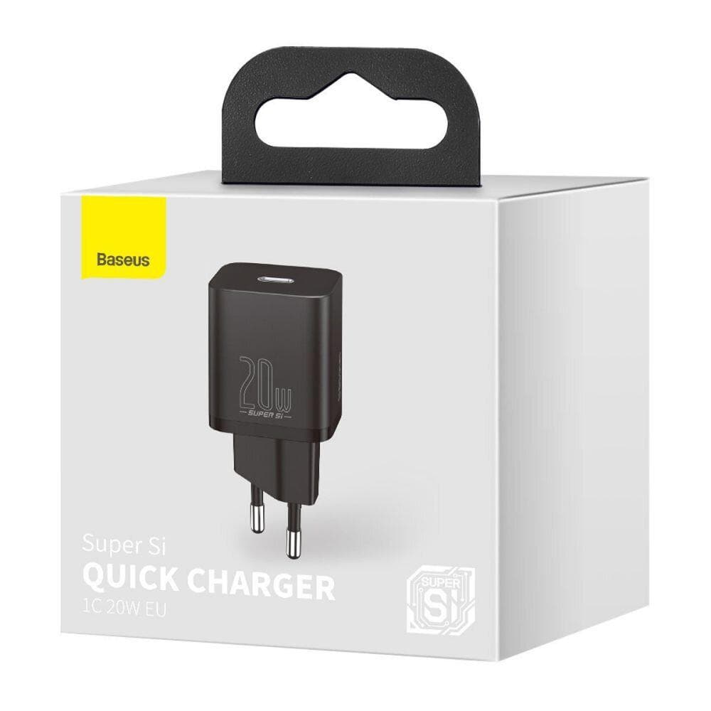 INCARCATOR retea Baseus Super Si, Quick Charge 20W, 1 x - 4