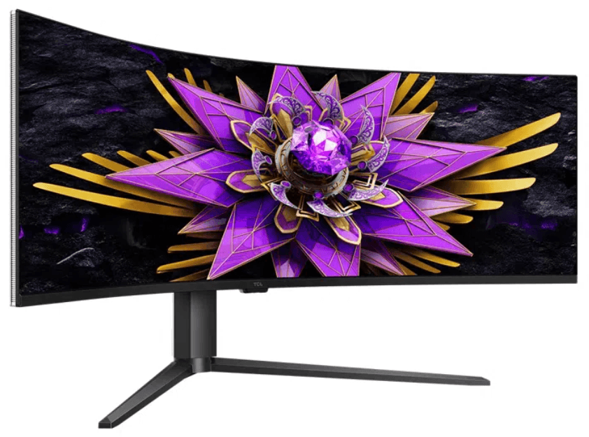 Monitor Gaming Curbat QD-mini LED TCL 57R94 57", Dual UHD - 3