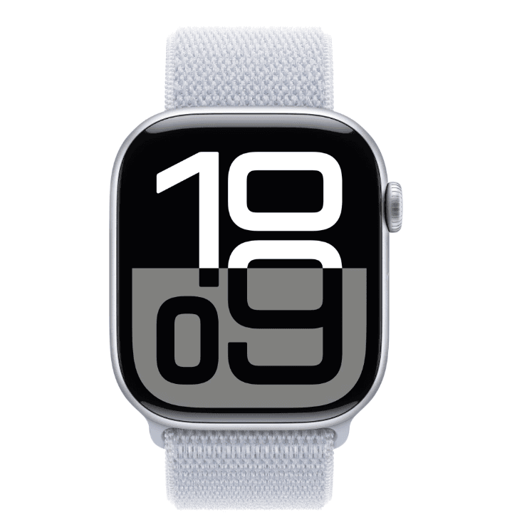Apple Watch Series 10 GPS + Cellular 46mm Silver Aluminium