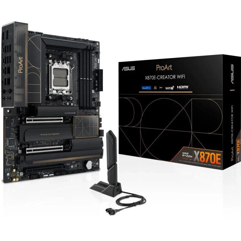 Placa de baza ASUS ProArt X870E-CREATOR WIFI, Socket AM5, DDR5,