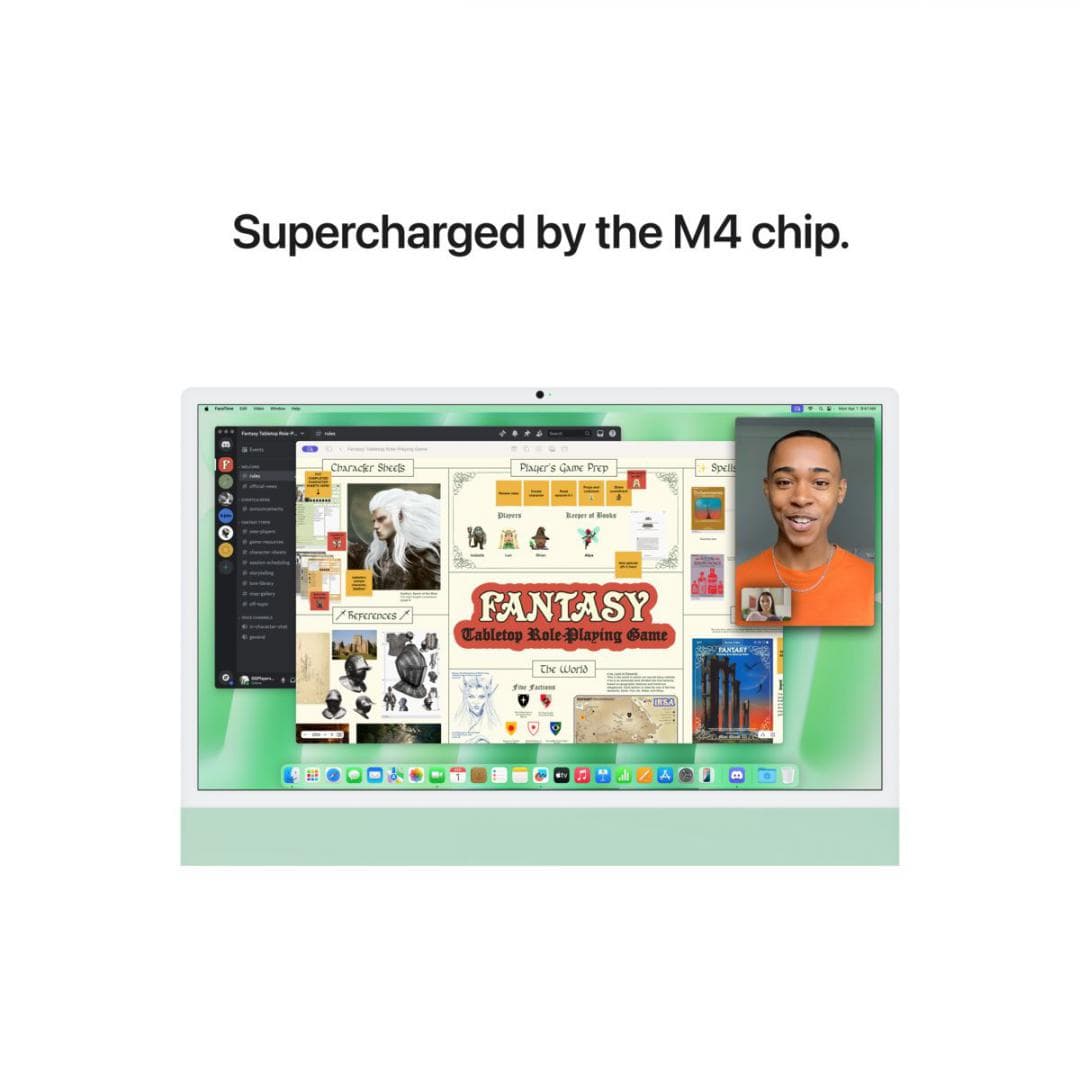 Apple iMAC 24" Retina 4.5k/ Apple M4 (CPU 10-core, GPU - 6