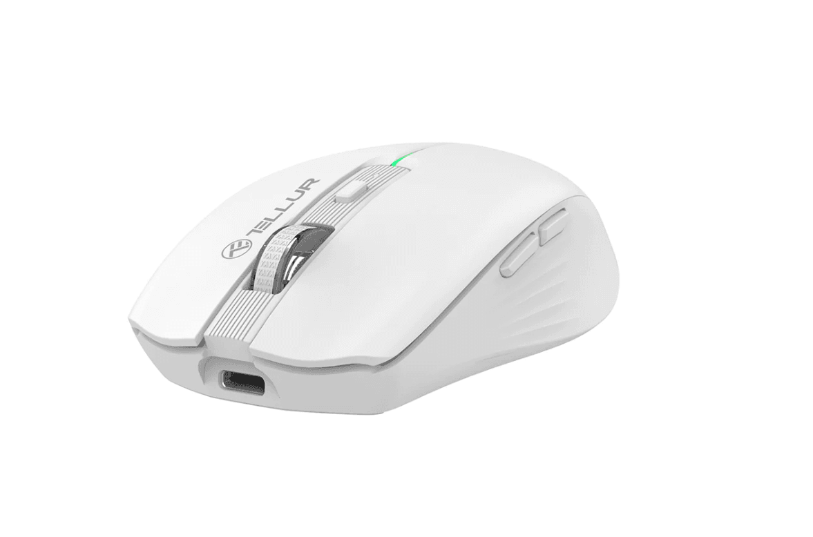 Mouse wireless Tellur Silent Click, interfata USB, rezolutie 1600 DPI, - 2