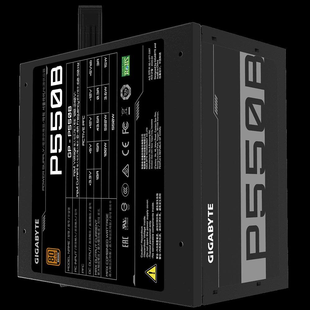 Sursa Gigabyte P550B, 80 PLUS Bronze, 550W - 2
