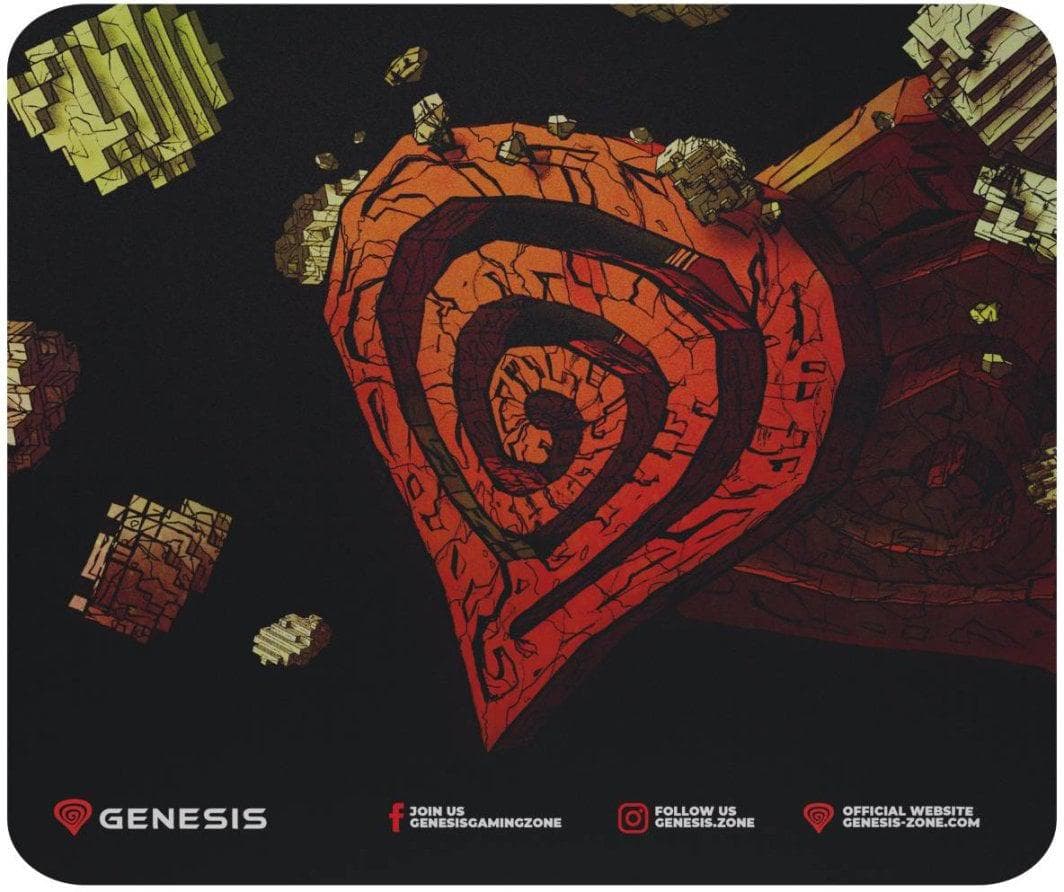 Mousepad Genesis PROMO ANCIENT STONE, material cauciuc + material textil,
