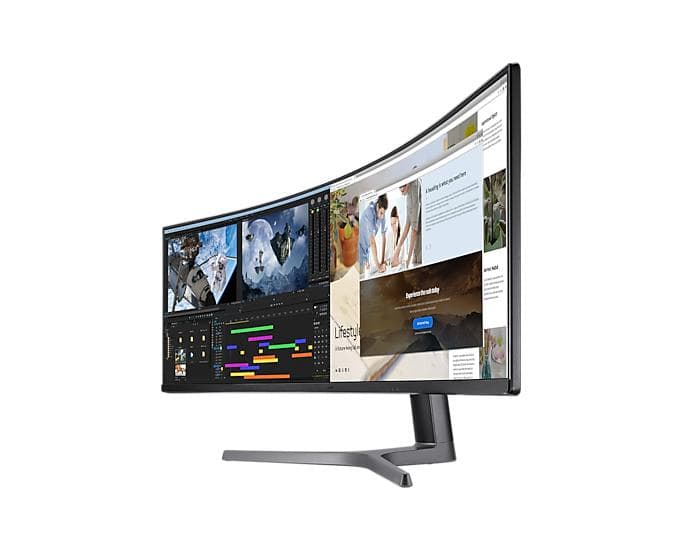 Monitor Samsung 49" LC49RG90SSPXEN - 24