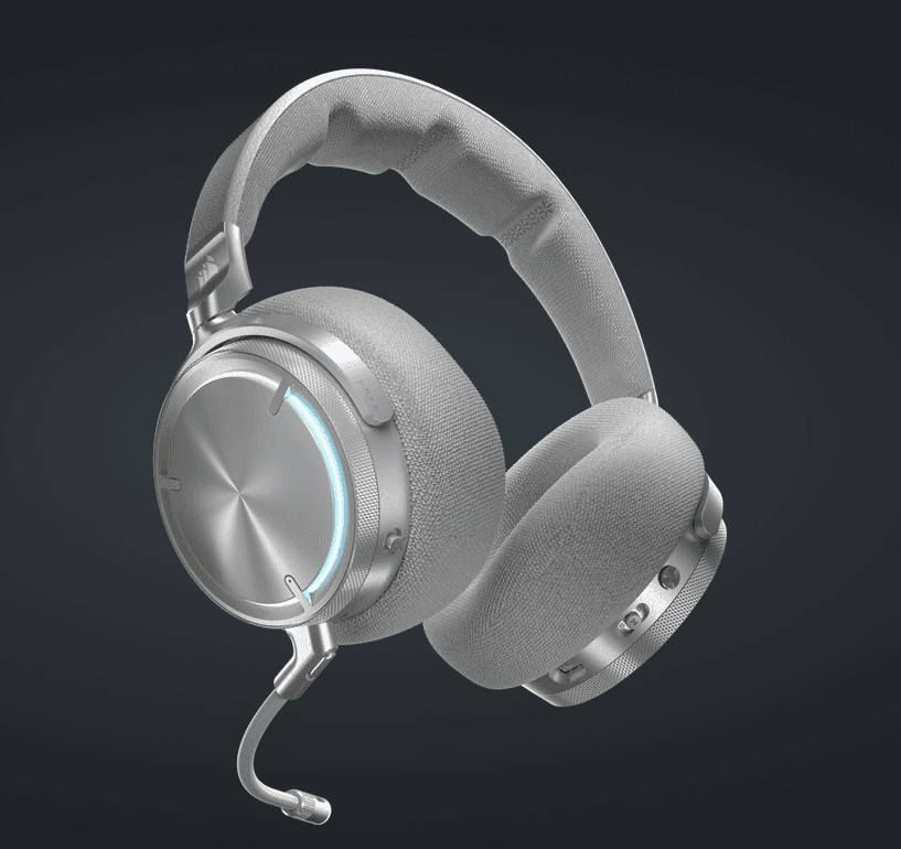 Casti Gaming Head-band CORSAIR VIRTUOSO MAX WIRELESS, Fara Fir, noise-canceling, - 3