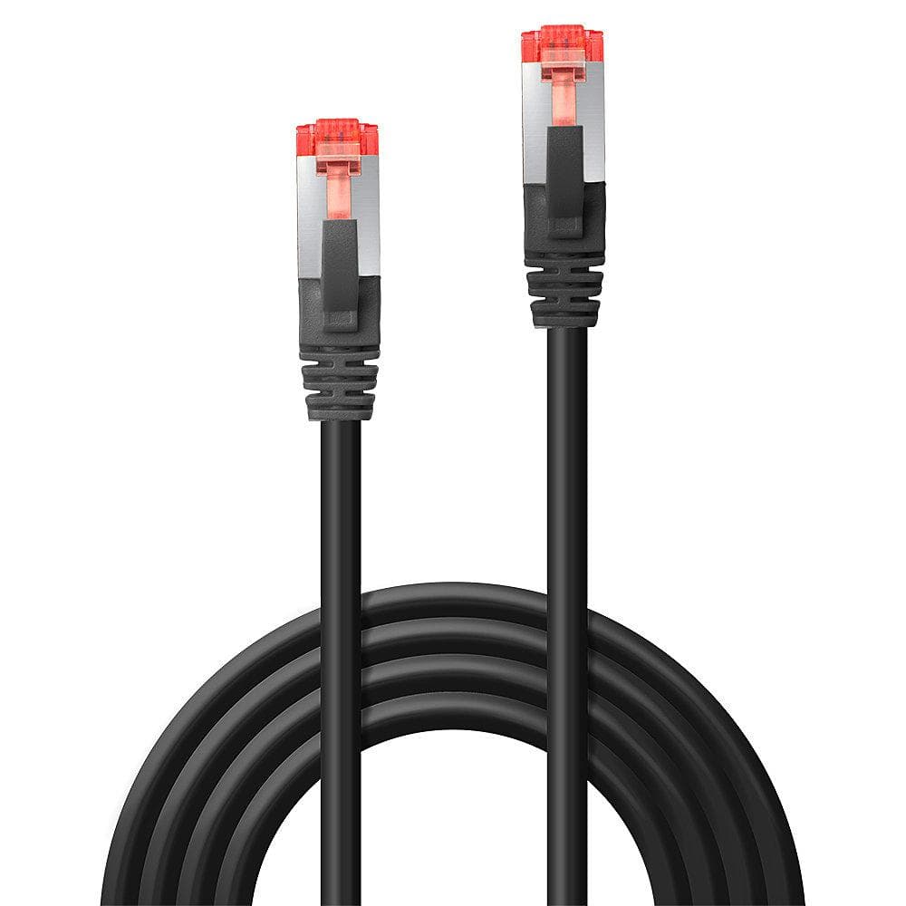 Cablu Lindy Cat.6 S/FTP Network Black, lungime 1m, latime de - 2