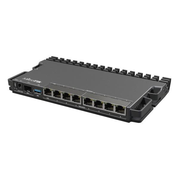 MIKTOTIK Router de retea 8 Porturi, 7 Porturi Gigabit, 1 - 3