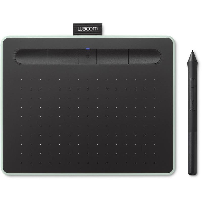 Tableta grafica WACOM Intuos S CTL-4100WLE-N, negru-verde - 2