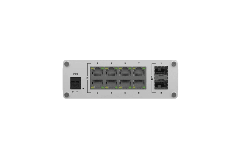 TELTONIKA INDUSTRIAL 8PORT UNMANAGED SWITCH TSW210, Interfata: 8 x ETH - 2