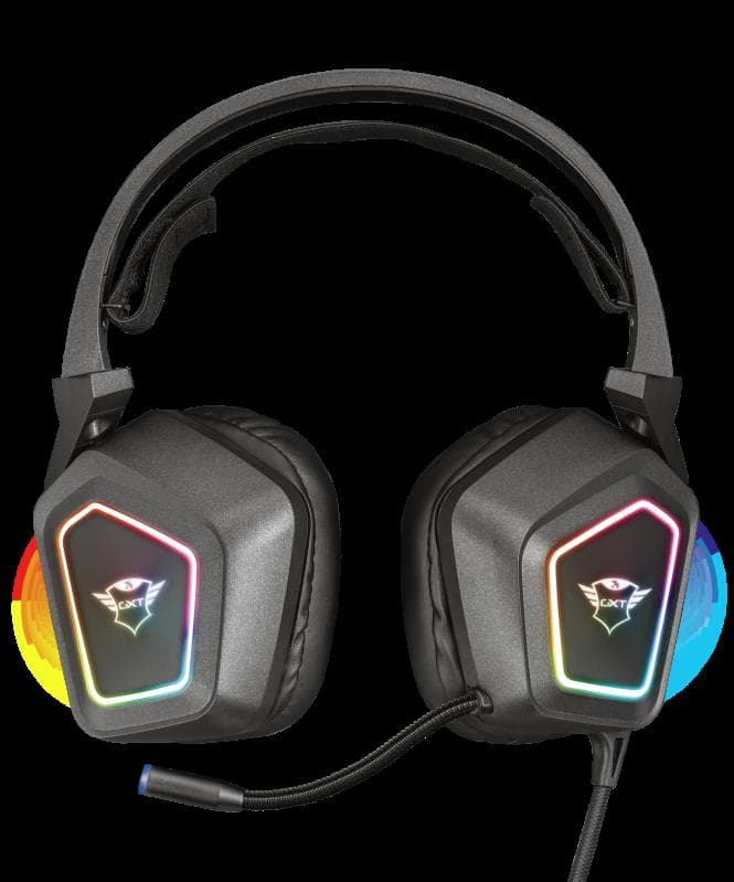 Casti Gaming Head-band Trust GXT 450 Blizz RGB 7.1 Surround, - 5