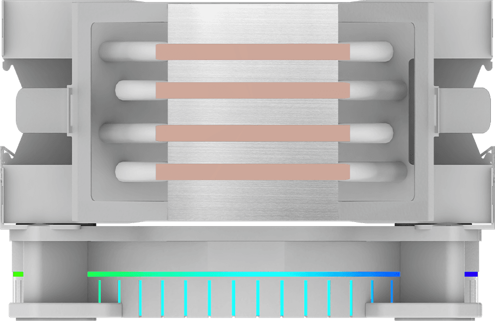Cooler Procesor AQYRIS URANUS LS ARGB ALB - 7