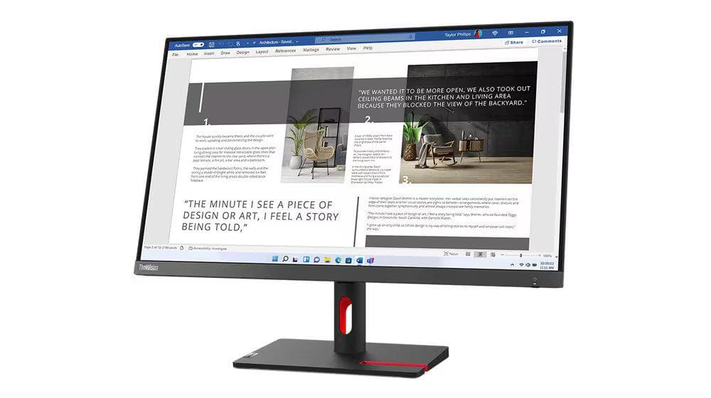Lenovo ThinkVision S27i-30 27" IPS, FHD (1920x1080), 16:9, Brightness: 300 - 3