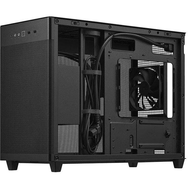 Carcasa ASUS AP201 MicroATX, Mini Tower, Black - 4