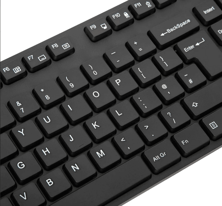 Targus Tastatura Antimicobiala cu fir, 108 taste, layout UK, negru - 2