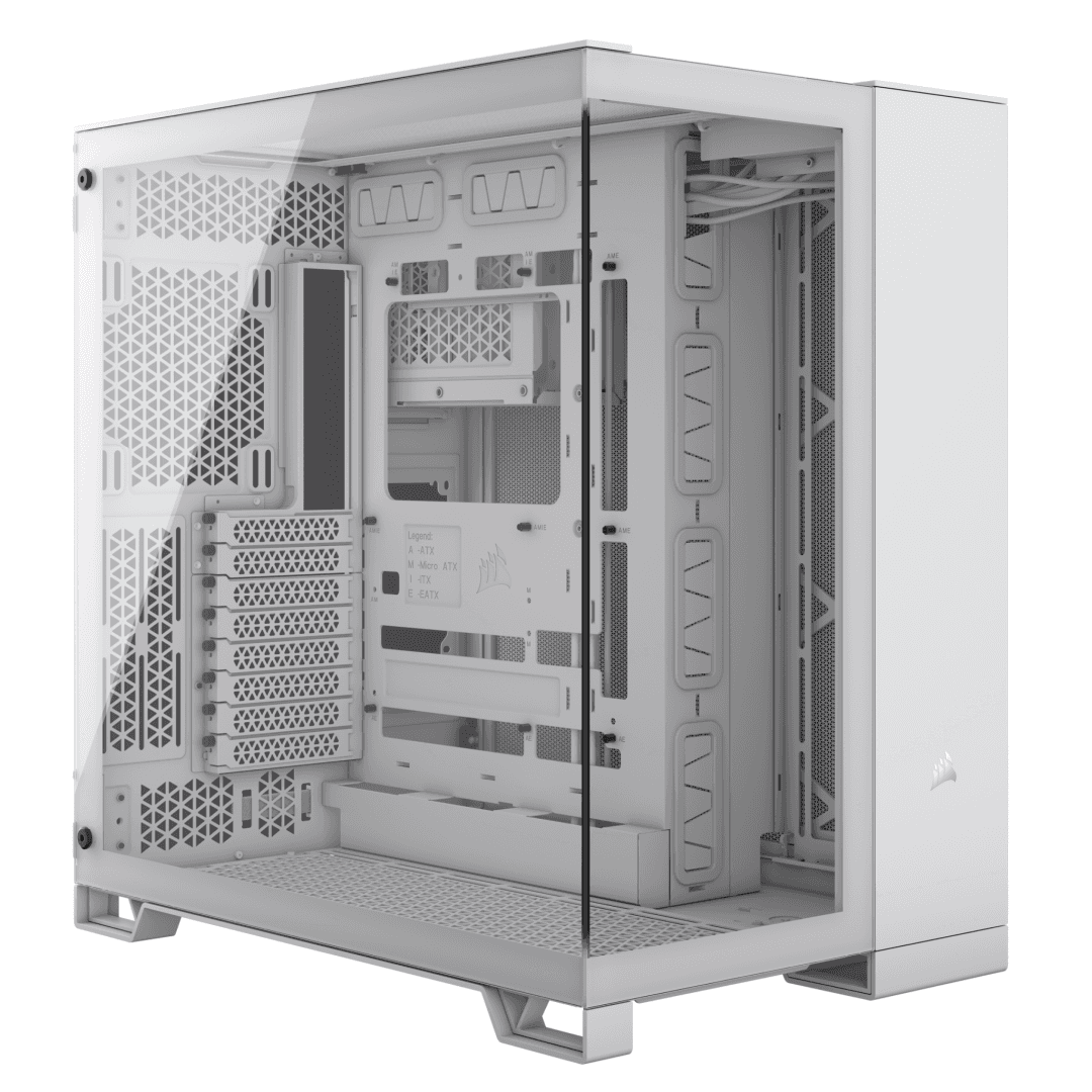 Carcasa CORSAIR 6500X, RGB, Mid Tower, White - 2