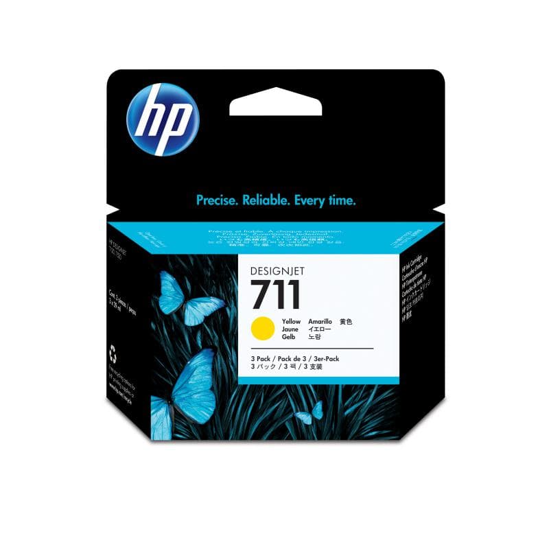 Cartus cerneala HP CZ132A,yellow, 29 ml, HP Designjet T120, DesignjetT52024'',