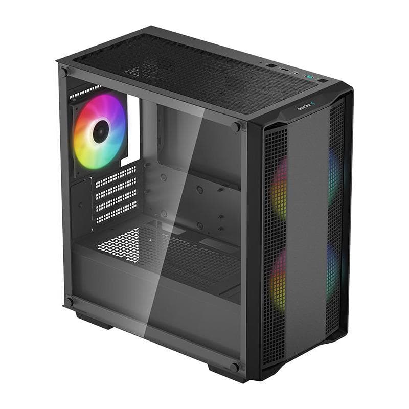 Carcasa DEEPCOOL CC360 ARGB, Mid Tower, Black - 3