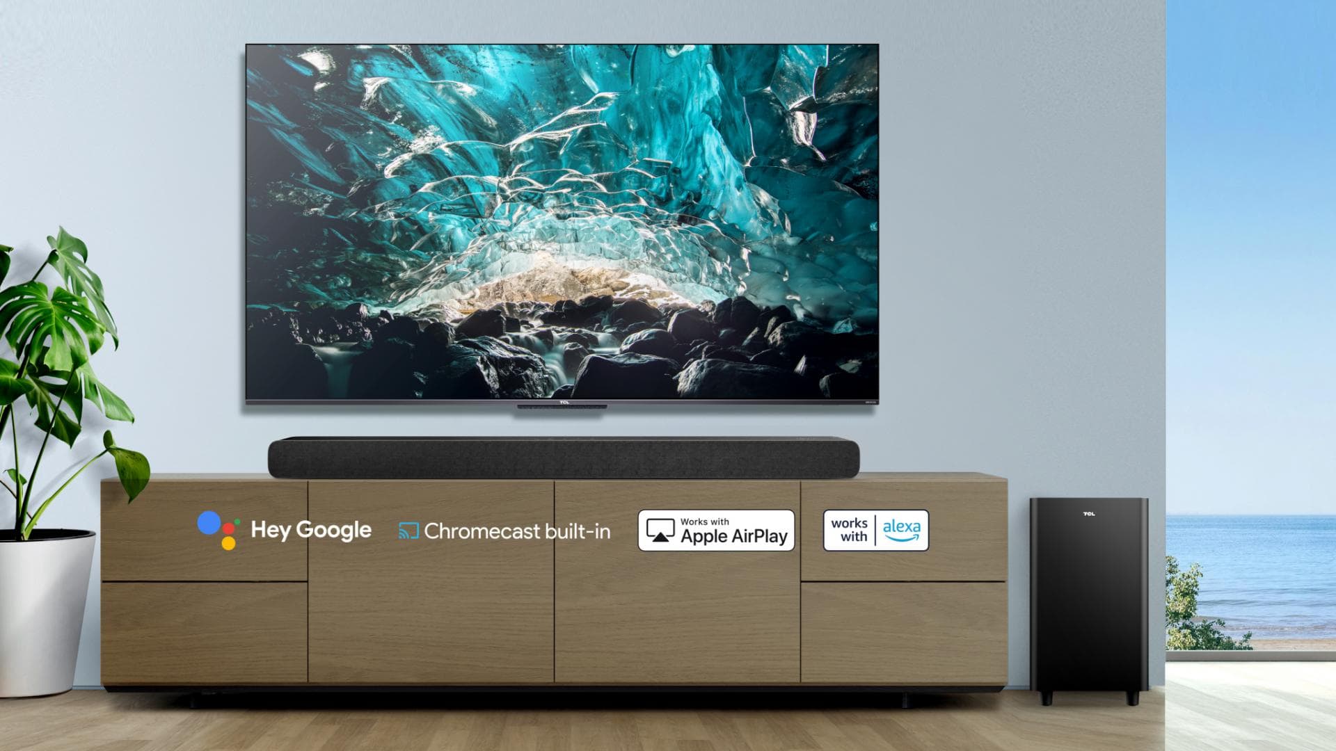 Soundbar TCL TS8132, 3.1.2, 350W, Bluetooth, Dolby Atmos, SubwooferWireless, Negru - 8