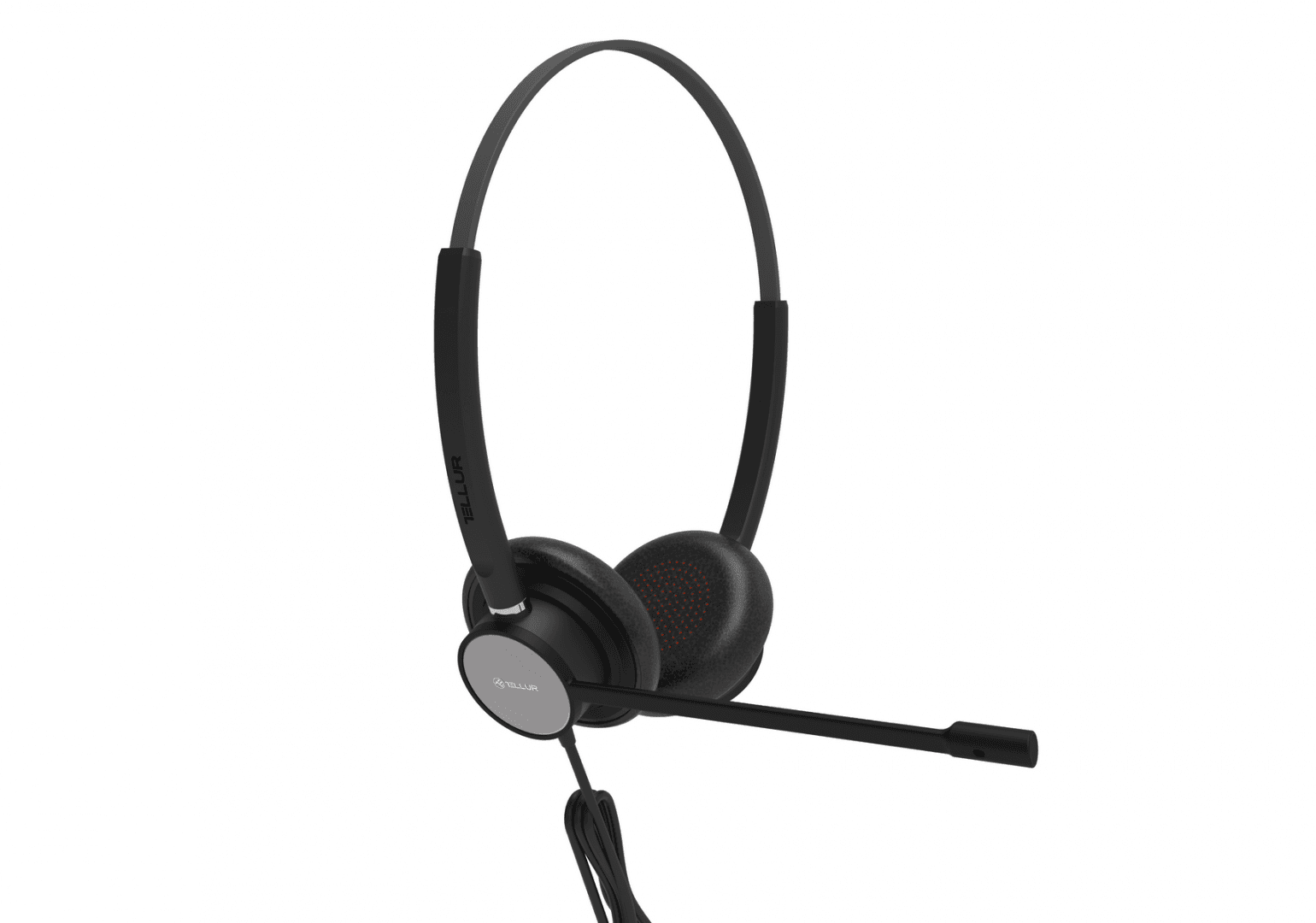 Casti Head-band TELLUR Voice 420, Wired, Negru - 3