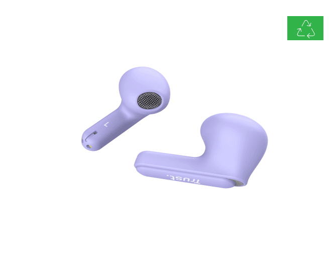 Casti In-ear Trust Yavi, Wireless, Violet - 2