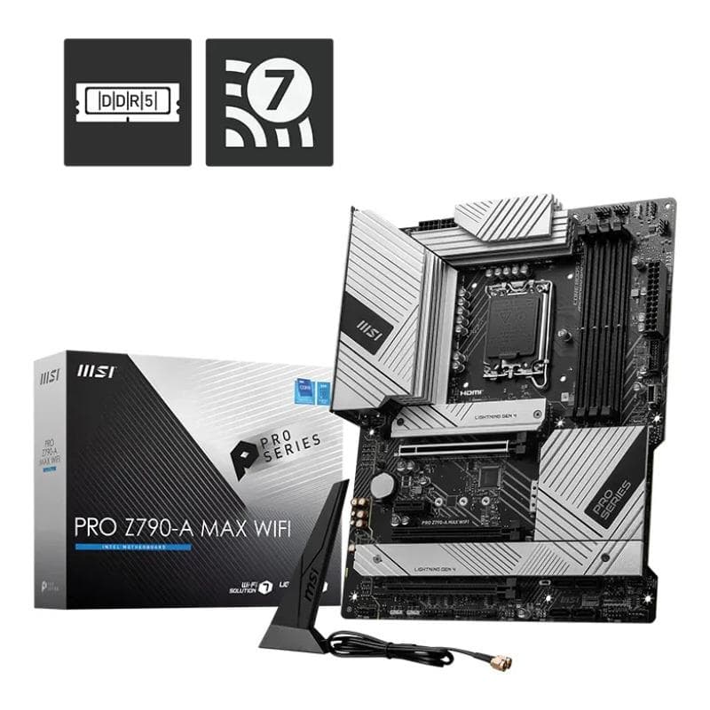 Placa de baza MSI PRO Z790-A MAX WIFI, Socket 1700,