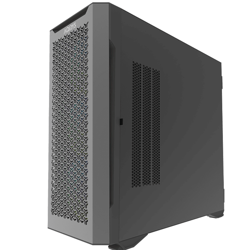 Carcasa AQIRYS AQUILLA, RGB, Mid Tower, Black - 2