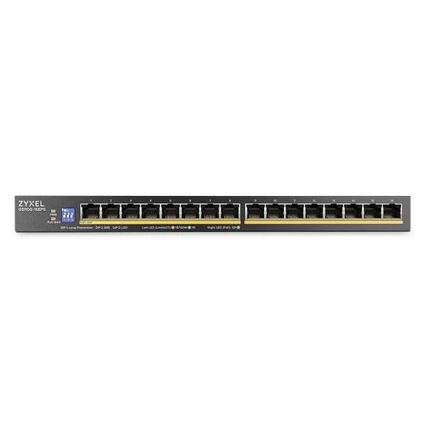 ZYXEL GS1100-16EPS 16port GBE UNMG SWTCH - 4