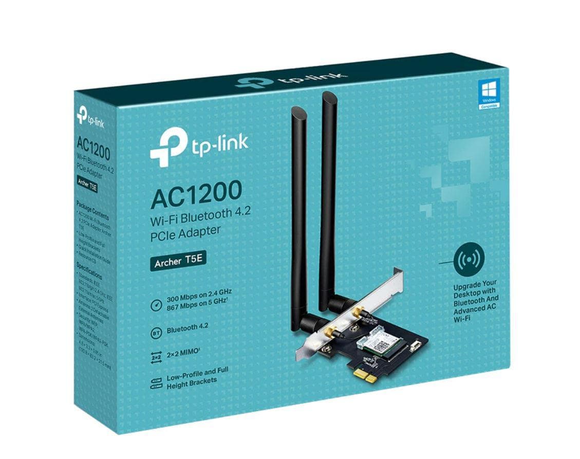 Placa de retea wireless TP-LINK Archer T5E, AC1200, WiFI, Dual-Band - 2
