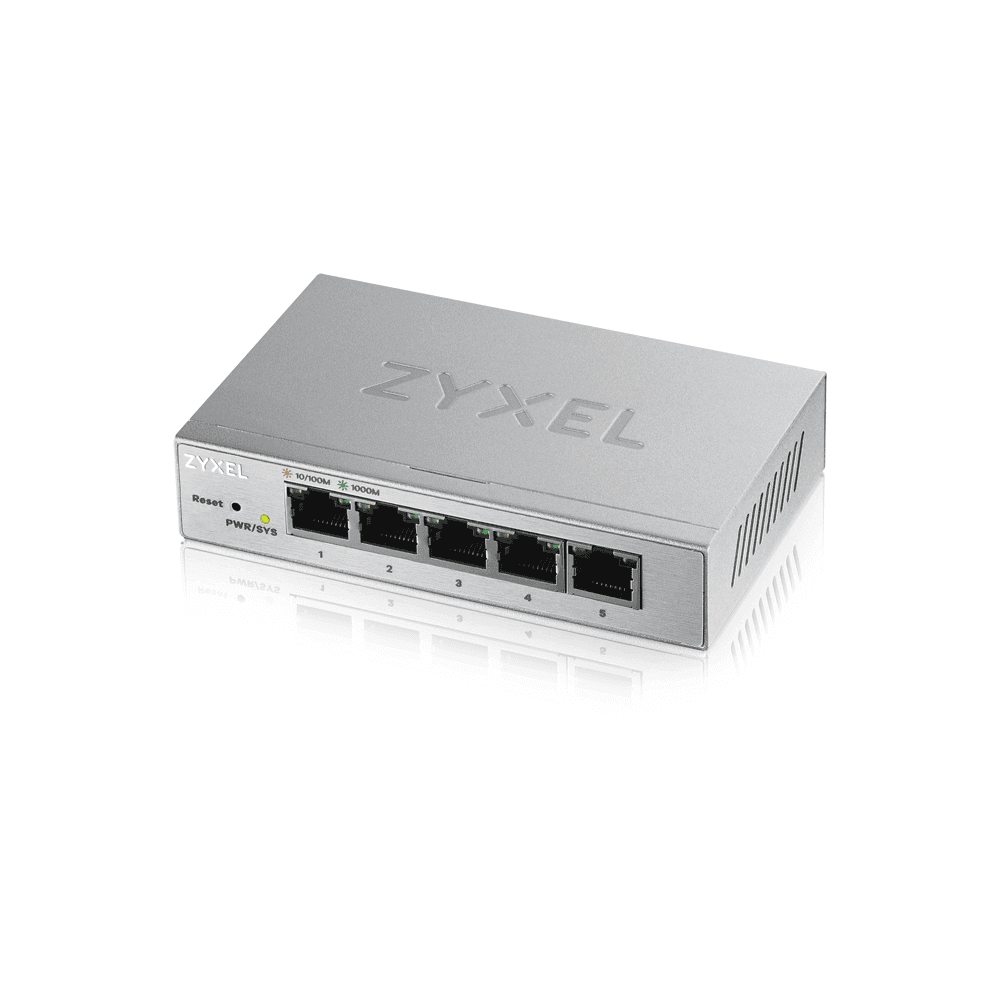 ZYXEL GS1200-5V3 5PORT GB WEBMNG SWITCH - 4