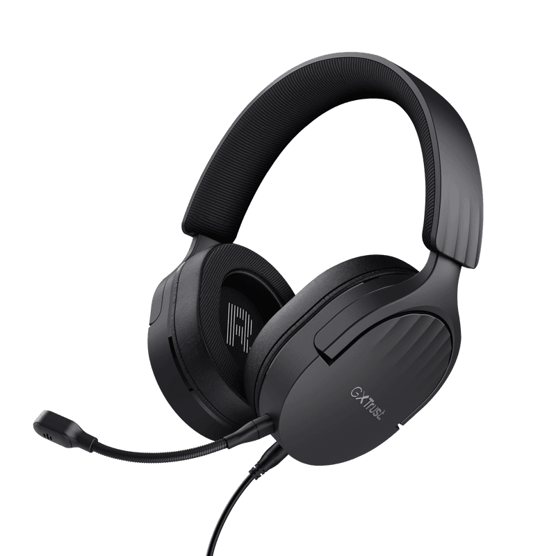 Casti Head-band Trust GXT 489 FAYZO, Wired, Negru - 2