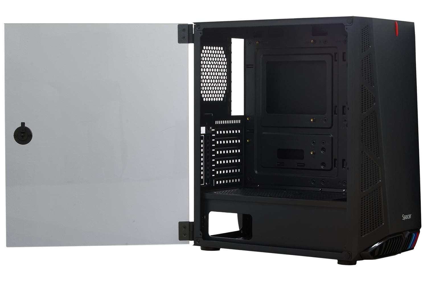 Carcasa SPACER Hunter, Mid Tower, Black - 2