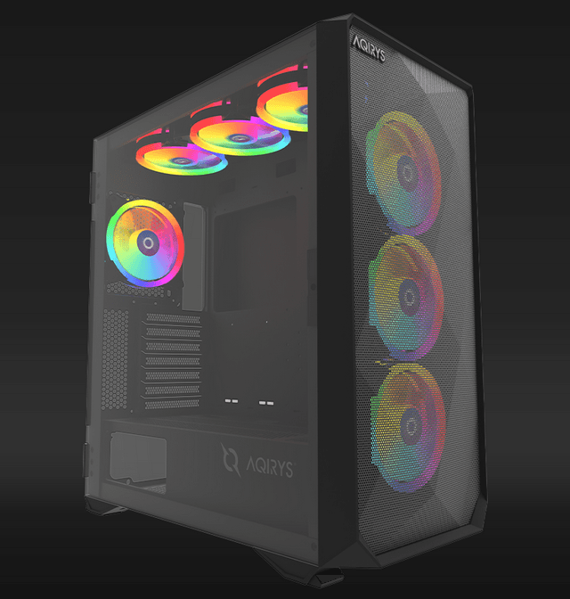 Carcasa AQIRYS Arcturus Pro 2.0, Mid Tower, Black