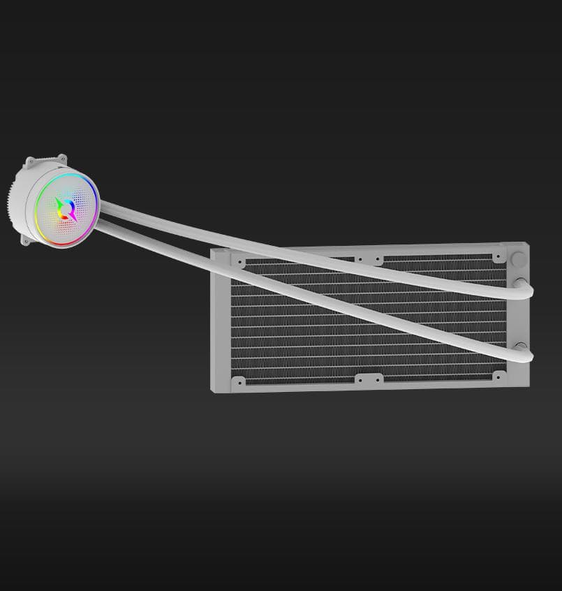 Cooler Procesor AQYRIS AQUARIUS 240 AIO ARGB ALB - 4