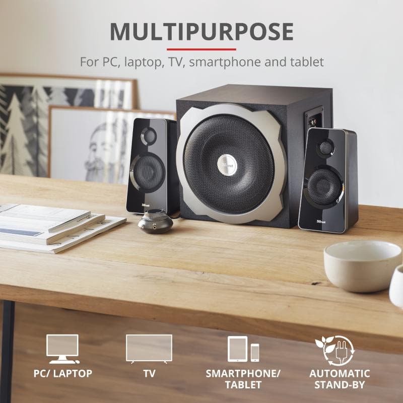 Boxe Stereo Tytan 2.1 Speaker Set - black - 5