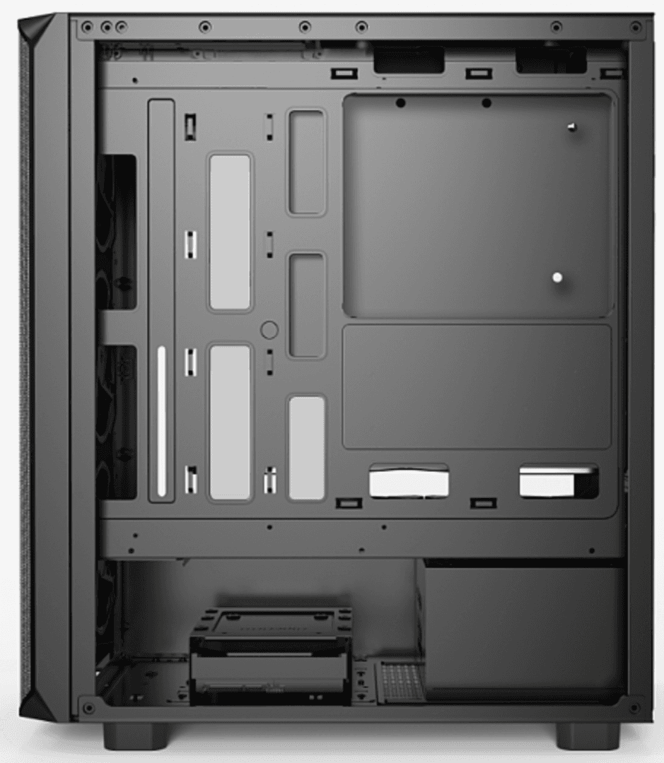 Carcasa gaming Serioux Vanguard, fara sursa, tip middle tower, capac - 3