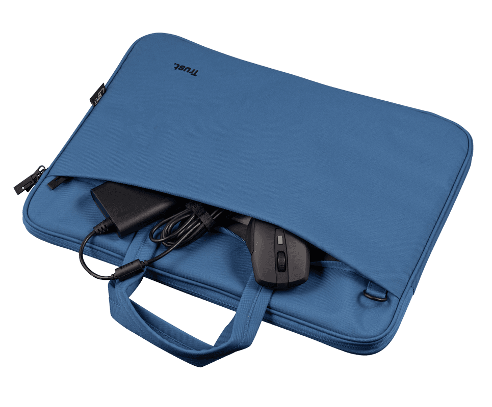 Geanta laptop Trust Bologna Eco 16", albastru - 3