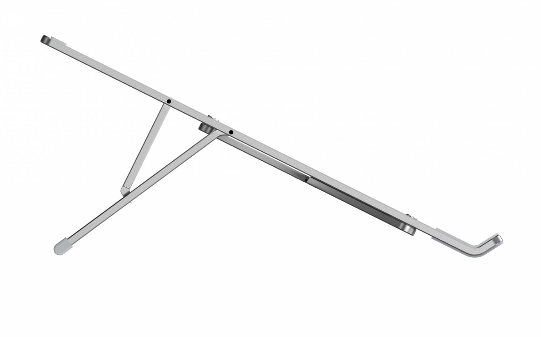 Suport laptop Serioux, SRXNCPU6L, material aluminiu, dimensiune deschisă: 197x245x4mm,dimensiune pliată: - 3