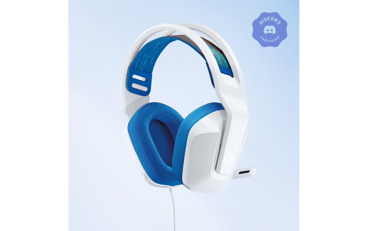Casti Gaming Head-band Logitech G335, Wired, Noise-canceling, Alb - 3