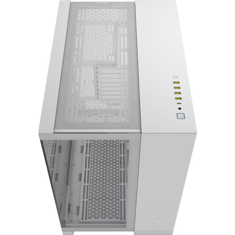 Carcasa CORSAIR iCUE LINK 6500X, RGB, Mid Tower, White - 9