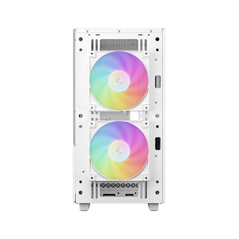 Carcasa DEEPCOOL R-CH360-WHAPE3D-G-1, RGB, Mini Tower, White - 4