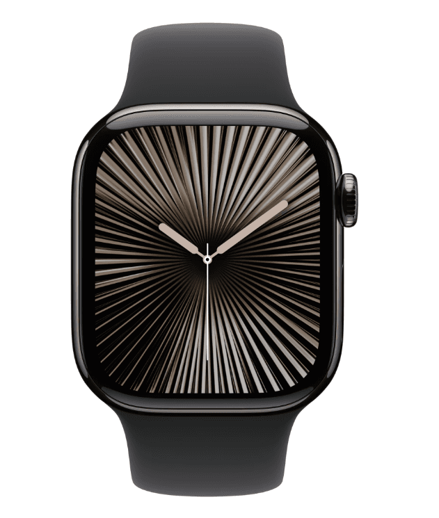 Apple Watch Series 10 GPS + Cellular 42mm Slate Titanium
