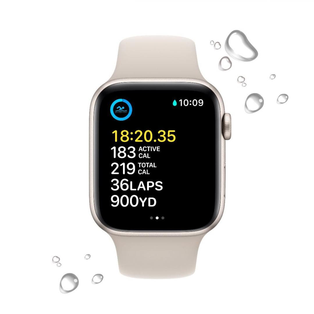 Apple Watch SE GPS + Cellular 40mm Starlight Aluminium Case - 5