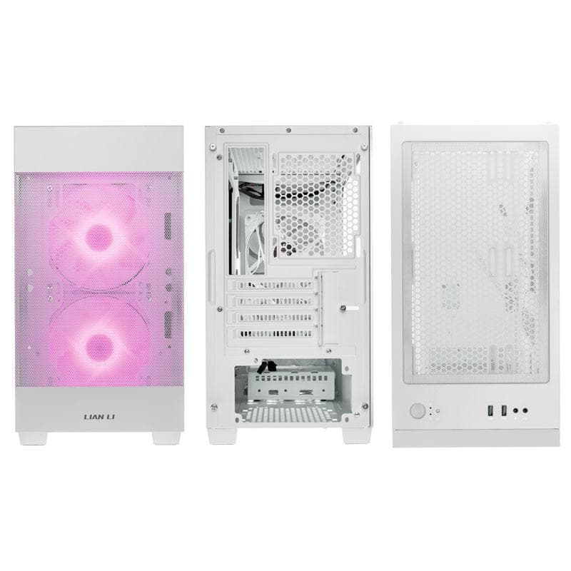Carcasa LIAN LI LANCOOL 205, RGB, Mini Tower, White - 4